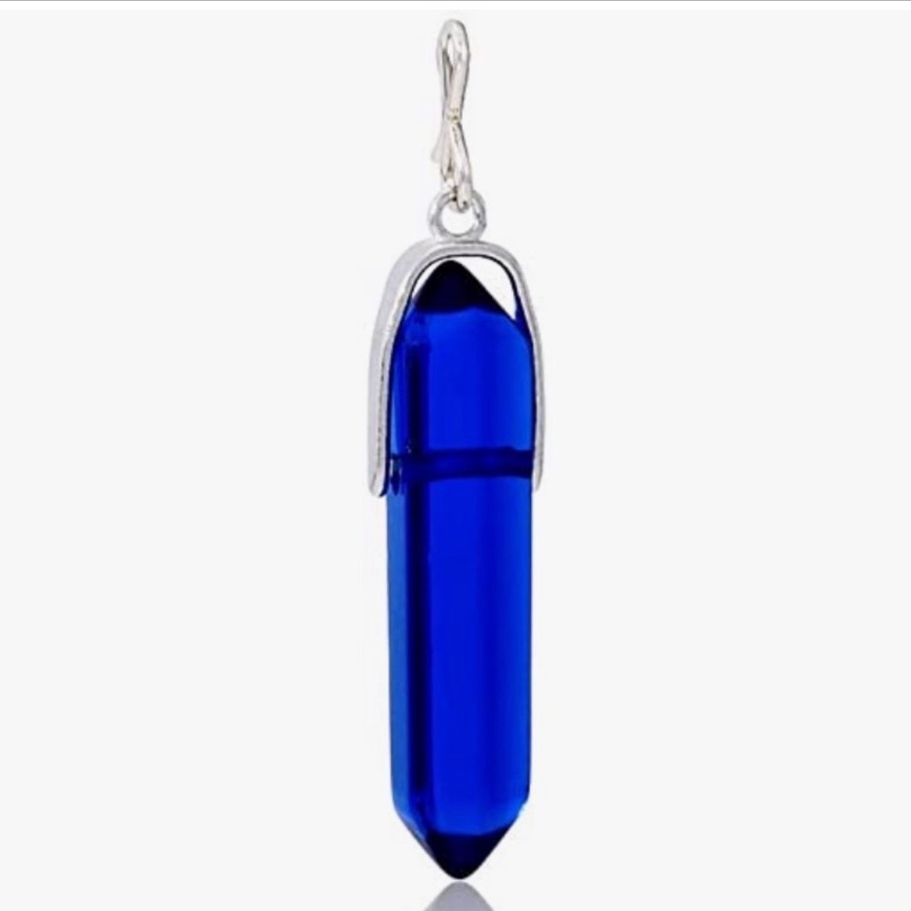 Alex and Ani September sapphire color pendant charm
